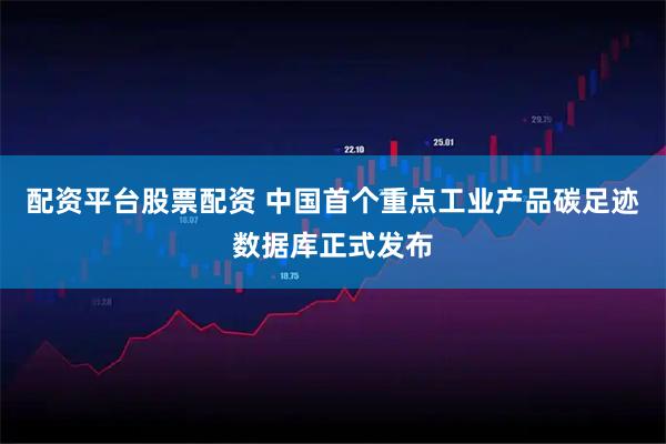 配资平台股票配资 中国首个重点工业产品碳足迹数据库正式发布